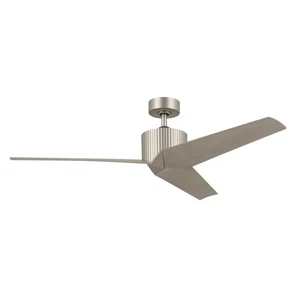 Brushed Nickel 56"Ceiling Fan from the Almere Collection - Picture 1 of 1