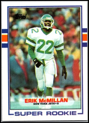 1989 Topps #223 Erik McMillan - Super Rookie RC FREE SHIPPING! - Image 1 of 2