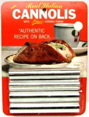 Rare Vintage Ateco Cannoli Forms Make Real Italian Cannolis No. 660 NOS NEW - Image 1 of 4