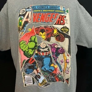 Marvel Advengers Hulk Thor Hawk Eye Captain America Iron Man Vision 2X T-Shirt - Bild 1 von 6