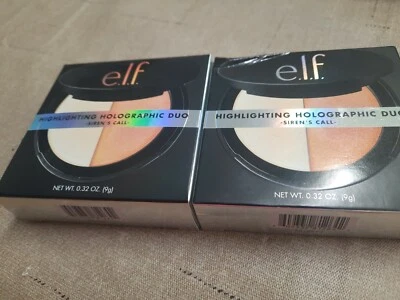 2 elf Highlighting Holographic Duo Face Powder Shimmer #81264 SIREN'S CALL - Image 1 of 4