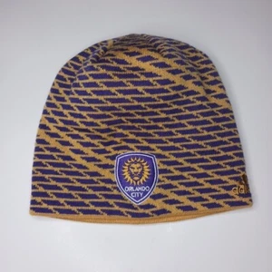 Adidas Orlando City SC Hat Cap Winter Beanie Knit MLS Soccer Brand New - Picture 1 of 6