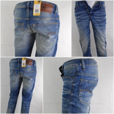 G-STAR RAW JEANS 3301 Low Tapered NEU UVP 149,00 EUR*-Hier bei uns für 49,99 EUR - Bild 1 von 4