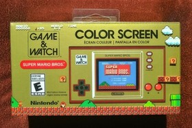 Nintendo Game & Watch Super Mario Bros Handheld New!