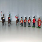 8 Metal British figures. some WBritans some are Britans LTD  3 Horses 5 soldiers
