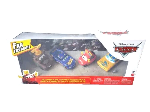 Disney Cars Fan Favorites 4 Pack Ramone Maddy McGear Mater Lightning FREE SHIP! - Image 1 of 1