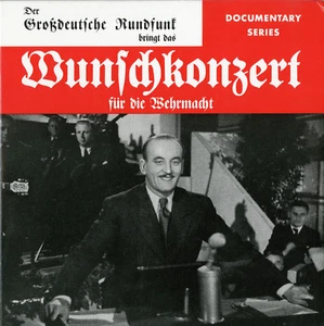 "WUNSCHKONZERT FÜR DIE WEHRMACHT" DOCUMENTARY SERIES (LP 33 tours USA) MINT - Picture 1 of 2