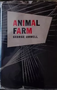 THE ANIMAL FARM-1ST/1ST-1946-HARCOURT, BRACE & COMPANY-W/$1.75 D.J.-NICE BOOK! - Foto 1 di 15