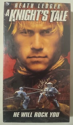A KNIGHTS TALE (VHS 2001) HEATH LEDGER SHANNYN SOSSAMON- ACTION- WATERMARKS - Image 1 of 4
