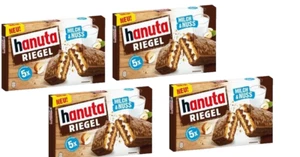 4 Boxes Ferrero Hanuta Riegel (3.05 oz) New from Germany Free Shipping ! - Picture 1 of 1