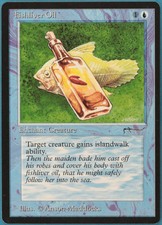 Fishliver Oil (a Dark) Arabian Nights NM Blue Common CARD (218955) ABUGames