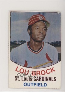 1977 Hostess All-Star Team Lou Brock #32 HOF