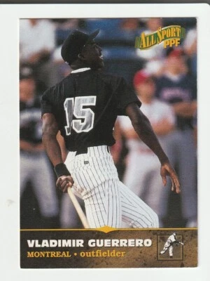 1996 Score Board #69 Vladimir Guerrero RC, Montreal Expos HOF - Image 1 of 2
