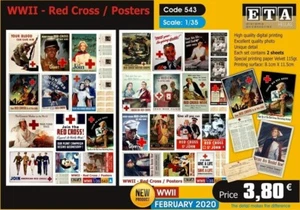 ETA DIORAMA WWII RED CROSS POSTERS COD.543 1:35 - Imagen 1 de 1