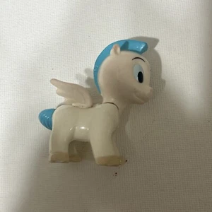Mini action figure Disney Hercules Baby Pegasus 2" ali giocattolo bianco blu - Foto 1 di 4