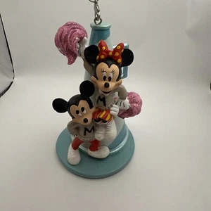 Disney Mickey & Minnie Mouse Cheerleading Christmas Tree Ornament Cheerleader - Picture 1 of 8
