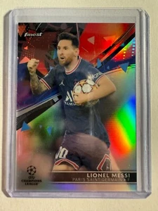 K184,698 - 2021-22 Finest UEFA Champions League Refractors #1 Lionel Messi - Picture 1 of 1