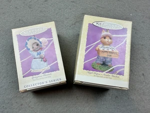 VTG 1995 Easter Collection Hallmark Keepsake Ornament Set of 2 - Picture 1 of 5