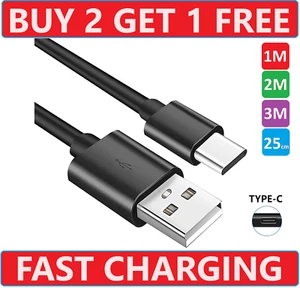 USB-C Lead For Samsung S23 S22 S21 S20 Type C Charging Fast Charger Phone Cable - Picture 1 of 12