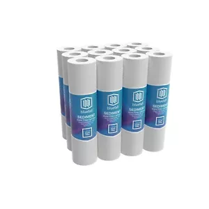 12 PACK 1 Micron Sediment Water Filters For Reverse Osmosis 10 in. x 2.5 in. - Picture 1 of 6