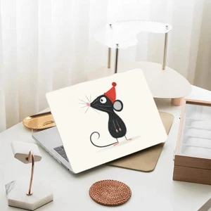 Cute Mouse MacBook Case Nature Inspired Cover Apple Pro Air M4 M2 13in 15in 2026 - Picture 1 of 5