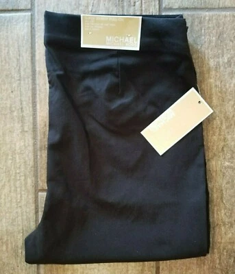 MICHAEL KORS $78 SUPER SKINNY PULL-ON SLACKS new MK High Rise Leggings pants   - Image 1 of 4