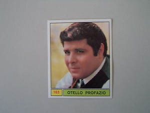 - 1969 PANINI SINGERS FIGURE (RECOVERED) - 163 OIL PROFAZIO