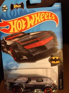 Hot Wheels - THE BATMAN BAT MOBILE - Silver and Red 2/5 - Picture 1 of 6