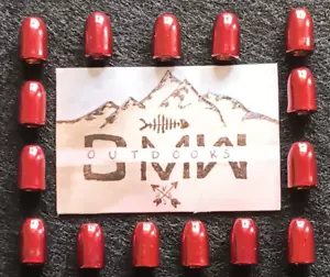 Tungsten RED Worm Weights 1/16 ounce (1.8g) 15pk, Bullet Weights - Picture 1 of 17