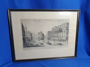 Engraving of A View of the Mansion House by Thomas Bowles, 1761 - Picture 1 of 13