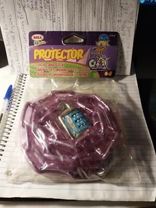 Vtg Bell Kidz Protector 3- Digit Combo Bicycle Lock & Chain (New in Package) - Picture 1 of 9