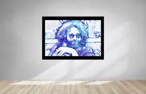 Jerry Garcia Grateful Dead-Digital Oil Painting Remastered-3007 - Picture 1 of 4