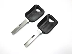2x New Uncut Key Blank Semi Hi Security Fits Volvo Truck S60HF-P HU56RP HU-DH.P - Picture 1 of 3