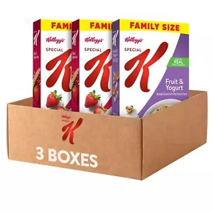 Kellogg’s Special K Breakfast Cereal Family Breakfast Fiber Cereal Family Siz... - Picture 1 of 5
