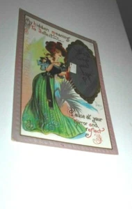  DWIG POSTKARTE ~ Halt am Spiegel ~ Deutschland Serie # 30 - Bild 1 von 2