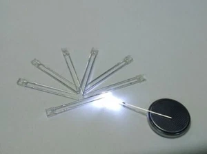 500pcs 2x3x4mm Water Clear Square Rectangle White LED Light Lamp - Picture 1 of 6