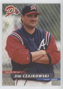2002 Grandstand Danville Braves Jim Czajkowski #36