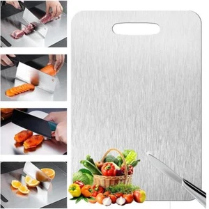 304 Stainless Steel Chopping Board Thickened Kitchen Board Kitchen Supplies - Picture 1 of 7
