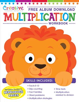 NEW 32pg Early Learning Workbook Multiplicati...