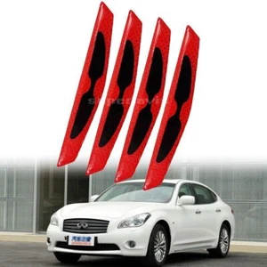 4pcs Door Anti-collision Strip Warning Decorative Sticker For Infiniti M25 M35 - Picture 1 of 16