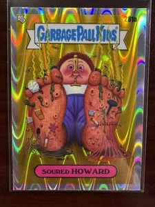 2024 Topps Chrome Spazzatura Secchio Bambini RayWave #281a Soured Howard - Foto 1 di 2