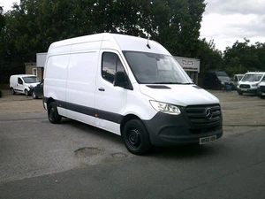 Mercedes Sprinter MWB 314 Cdi,2019,69 REG,WHITE,ONLY 105k,1 OWNER,VERY CHEAP VAN - Picture 1 of 13