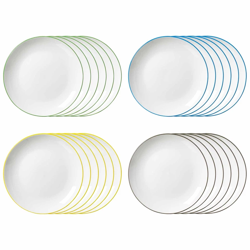 Ritzenhoff&Breker Adela Dessertteller ø 20,5 cm 6er Set in verschiedenen Farben - Bild 1 von 1