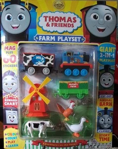 THOMAS & FRIENDS MAGAZINE ISSUE NO 847 LIMITED EDITION FARM PLAY SET BRAND NEW! - Picture 1 of 2
