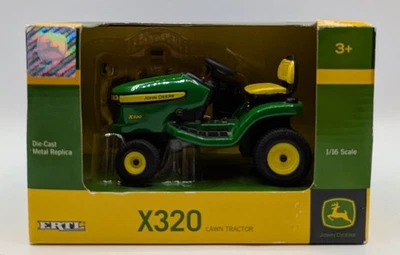 ERTL John Deere X320 Lawn Tractor 1:16 Die-Cast Metal Replica - Image 1 of 4