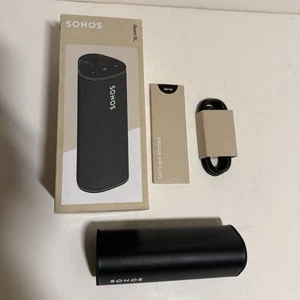 CAJA ABIERTA Sonos Roam SL Modelo Inalámbrico Bluetooth Wi-Fi Altavoz Portátil Negro - Imagen 1 de 9