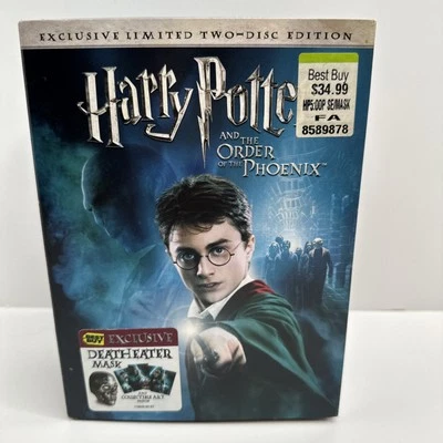 Harry Potter Order of the Phoenix DVD Ltd 2-Disc Deatheater Mask - Image 1 of 4