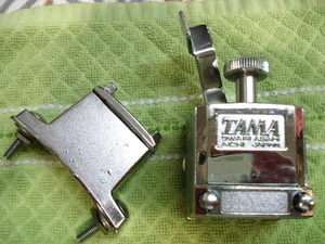 COLADOR MASTERCRAFT TAMA AÑOS 80 Japón 4pt ANCLA DE TIRO Y TRASERO caja accesorios de tambor - Imagen 1 de 9