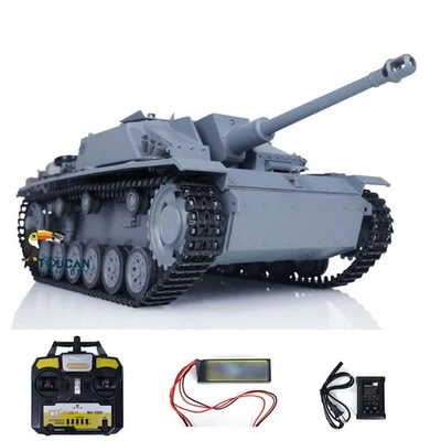 Mato 1/16 RC Almost Full Metal Stug III Tank Infrared Barrel Recoil 1226 RTR - Image 1 of 4