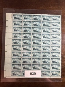 Hoja 939 EE. UU. Como Nueva, 3 centavos Marina Mercante en la Segunda Guerra Mundial, Como Nueva NH - Imagen 1 de 3
